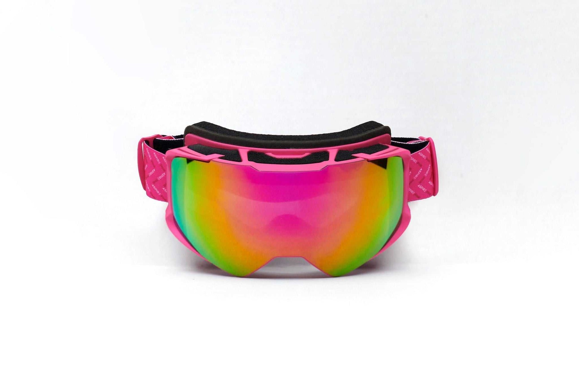 Pink Aspen Ski Goggles